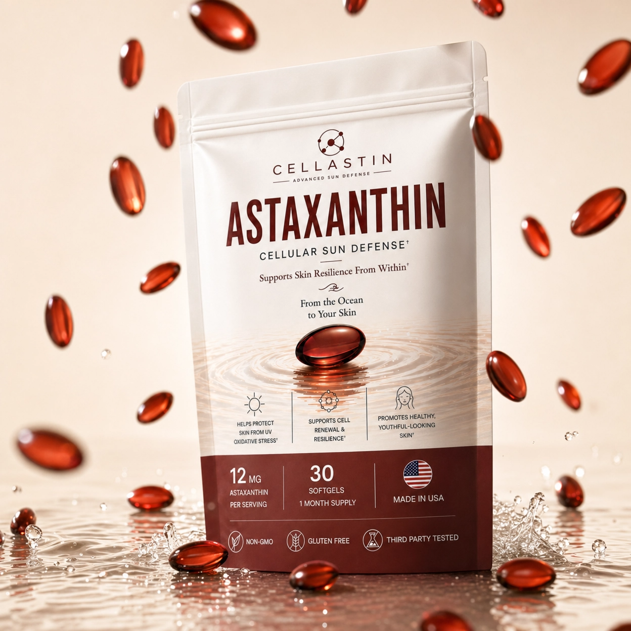 NURASKIN™ Astaxanthin Cellular Defense | Cellastin®